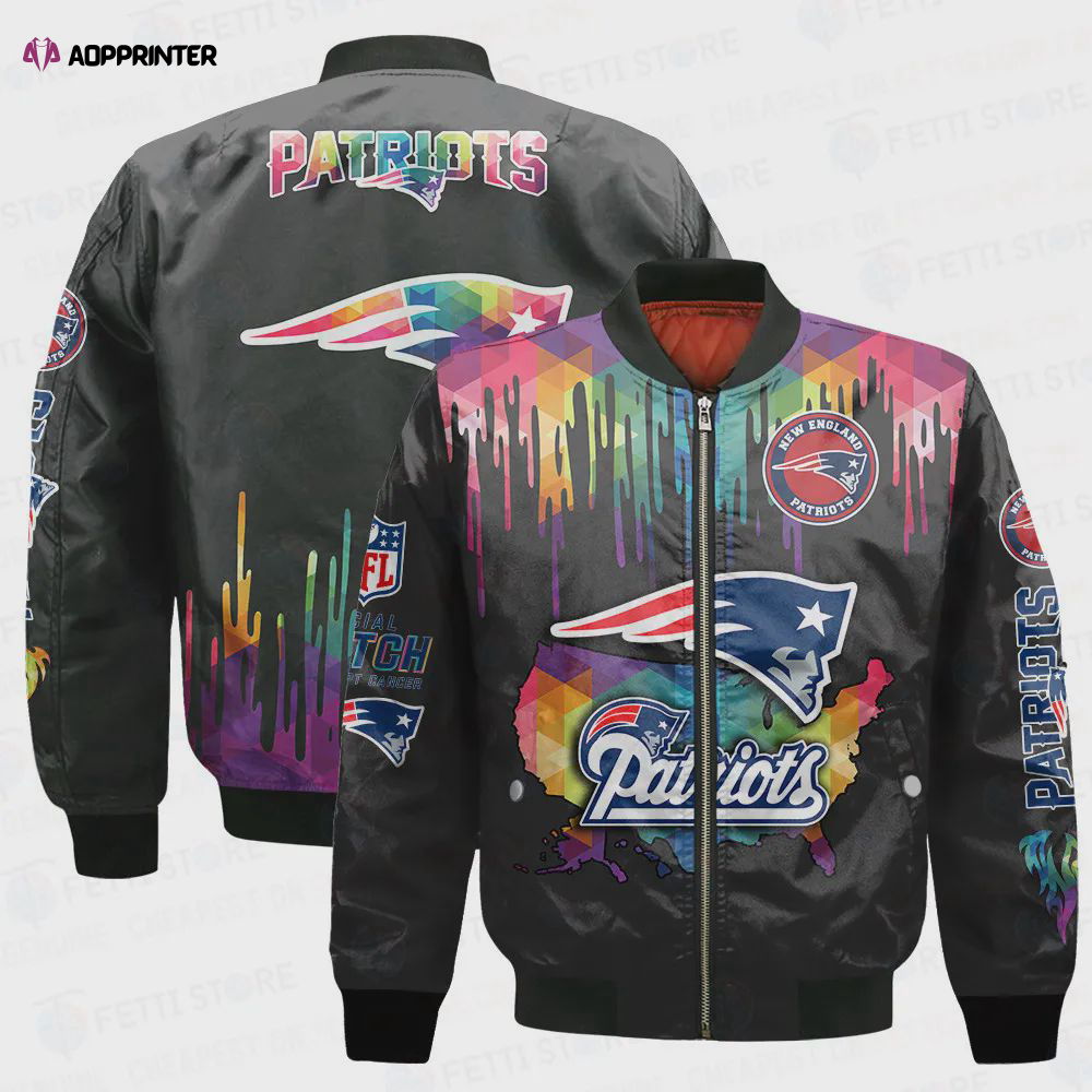 New England Patriots – National Football League AOP Bomber Jacket V3 New England Patriots – National Football League AOP Bomber Jacket V3