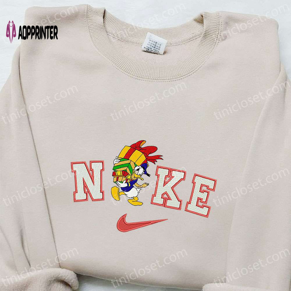 Nike x Donald Duck Gifts Embroidered Sweatshirt Walt Disney Christmas Shirt – Best Gift Ideas Nike x Donald Duck Gifts Embroidered Sweatshirt Walt Disney Christmas Shirt – Best Gift Ideas