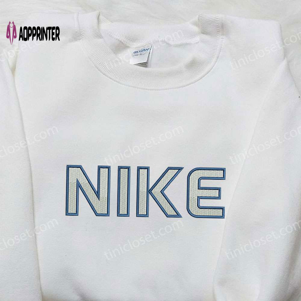 Nike Inspired Embroidered Shirt: Perfect Family Gifts Stylish & Unique Nike Inspired Embroidered Shirt: Perfect Family Gifts Stylish & Unique