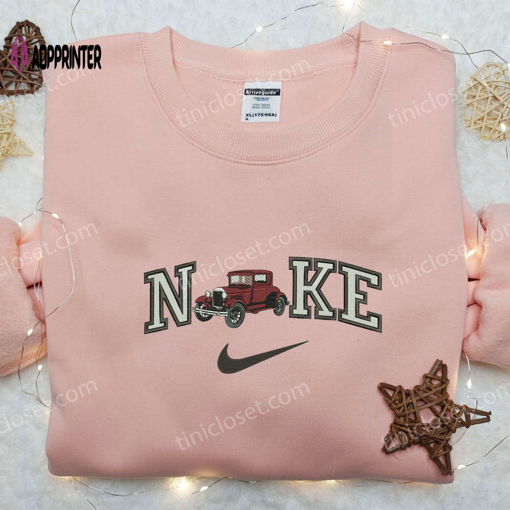 Vintage Rolls Royce x Nike Embroidered Shirt – Classic Stylish Transportation Apparel Vintage Rolls Royce x Nike Embroidered Shirt – Classic Stylish Transportation Apparel