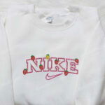 Strawberry x Nike Embroidered Sweatshirt & Favorite Food Shirt: Nike Inspired Apparel