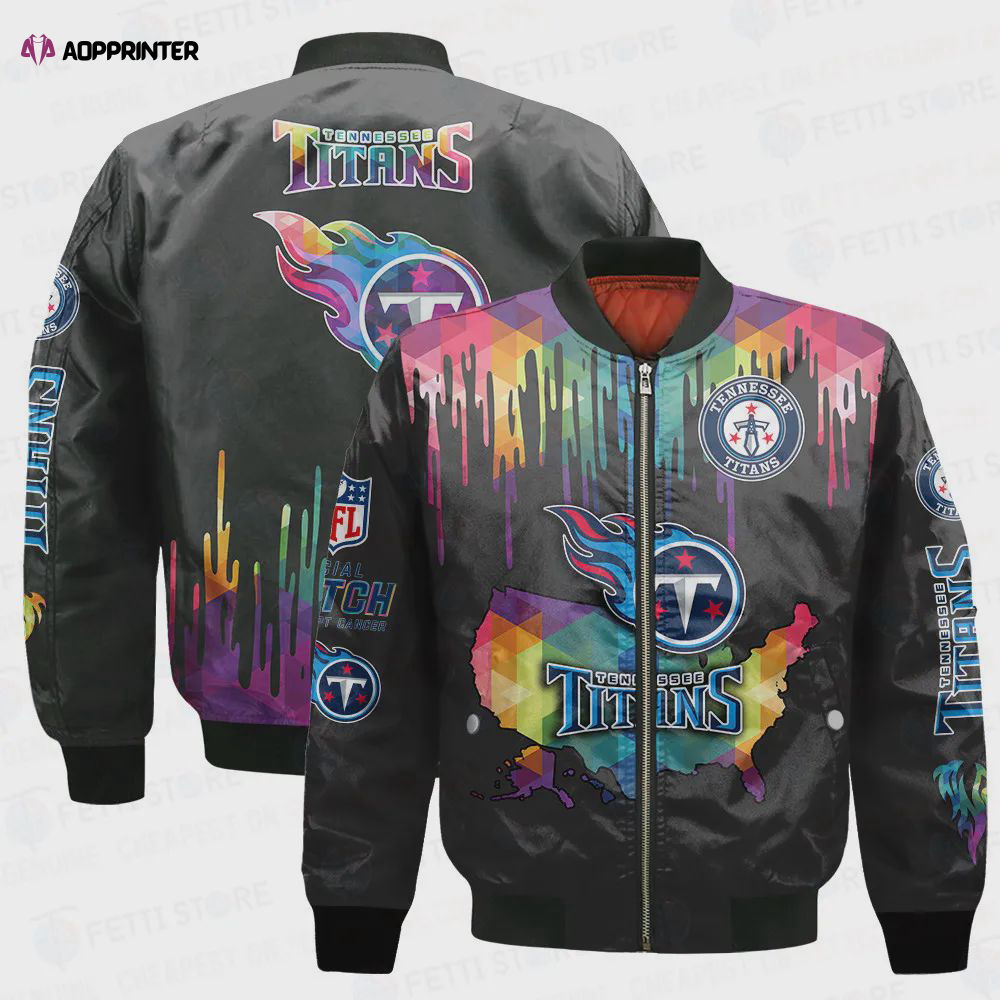 Tennessee Titans – National Football League AOP Bomber Jacket V3 Tennessee Titans – National Football League AOP Bomber Jacket V3